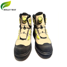 Yellow oxlord PU Collar BOA System Wading Shoes